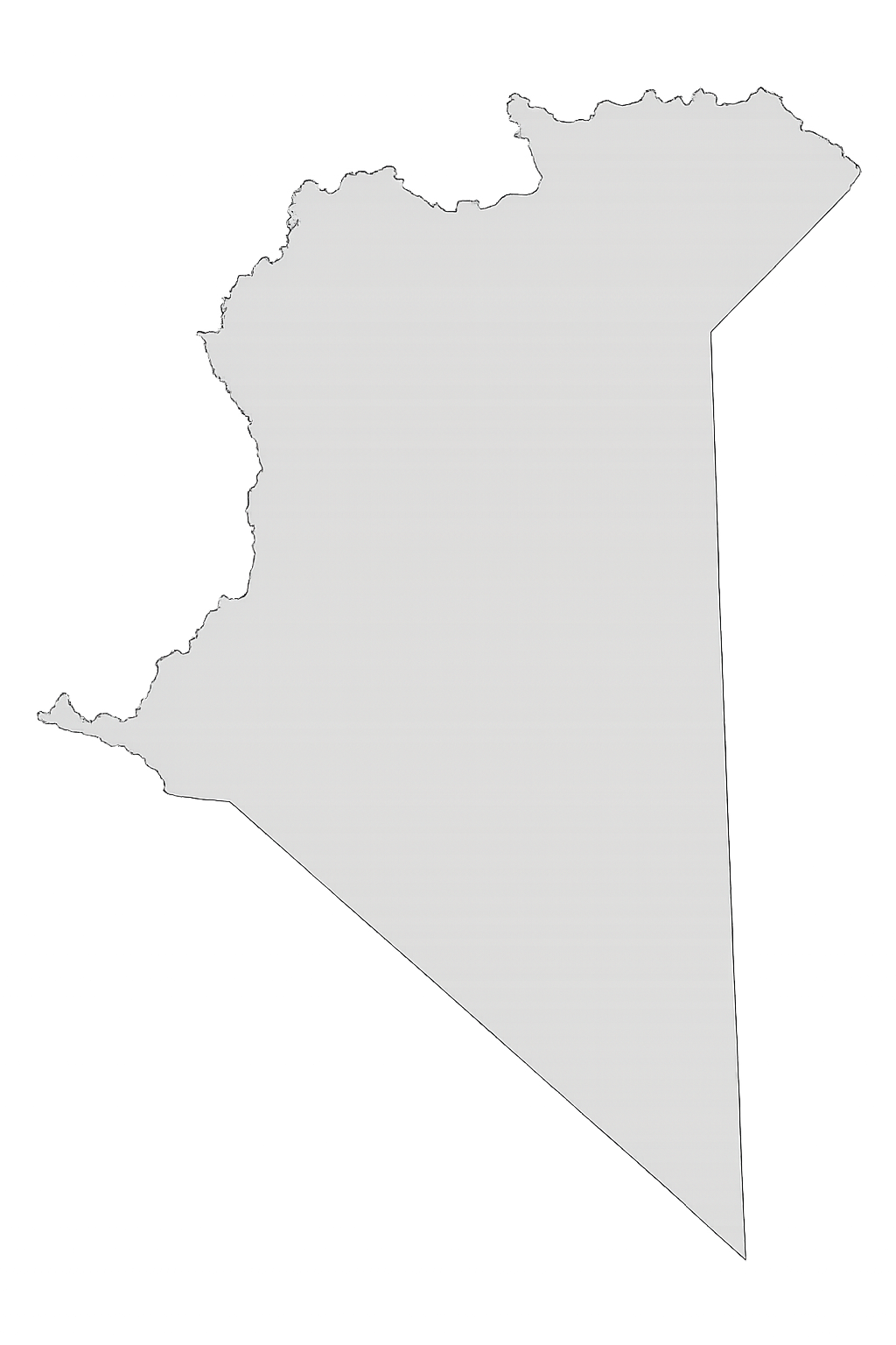 Kort af Tjörneshreppi